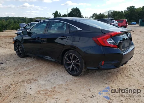 2019 Honda Civic Sport from USA, damaged, VIN 2HGFC2F89KH503200